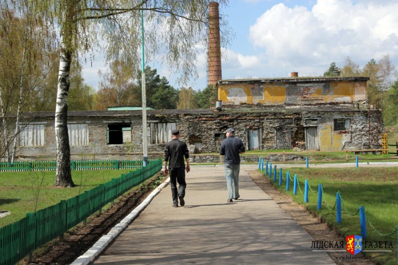 Заключенные в колонии-поселении в Гезгалах