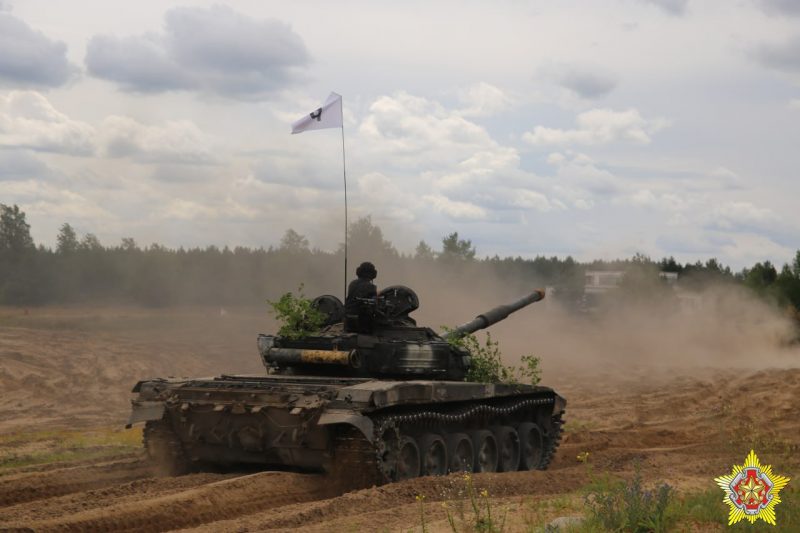 Под Гродно пройдут учения - "с учетом опыта в Украине". Возможно, с участием "вагнеровцев" военные учения - танк