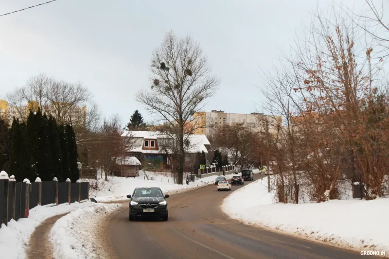 вуліца Паўлава ў Гродне