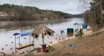 В Гродно затопило пляжи. Чего ждать от Нёмана в ближайшие дни?