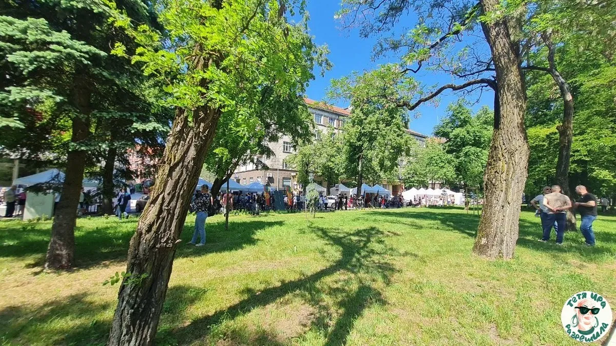 Павільёны ўдзельнікаў культурнай праграмы Фестывалю нацыянальных культур у Клайпедзе