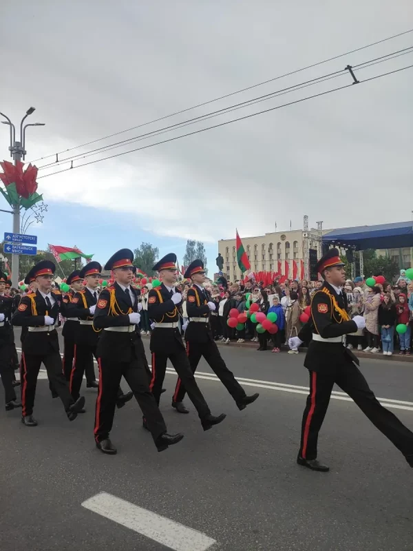 9 мая в Гродно. Фото: "Гродно Плюс"