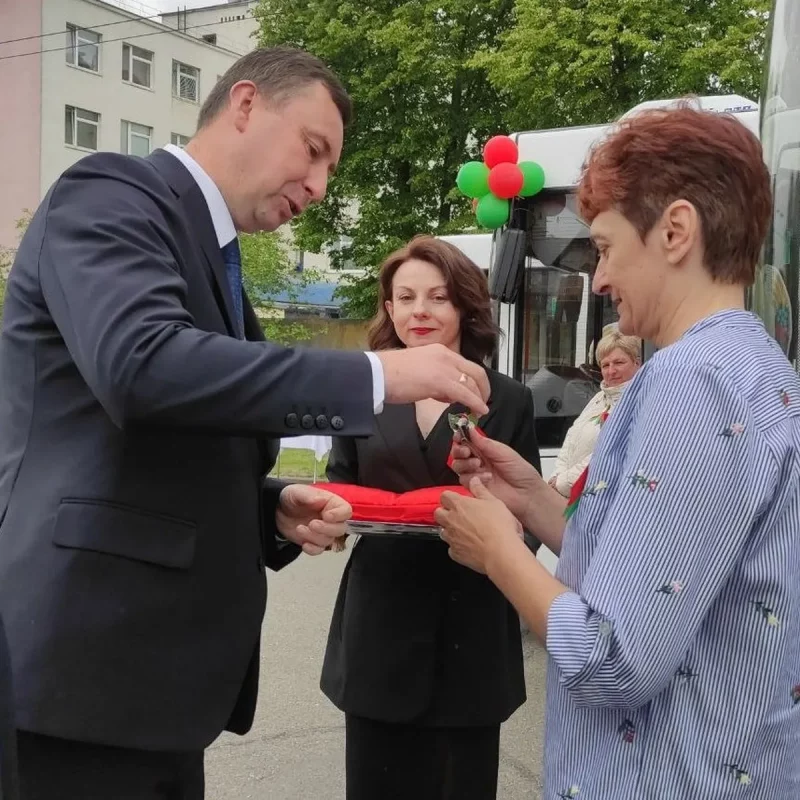 У Гродна прывезлі новыя тралейбусы. Крыніца: Гарадзенскі гарвыканкам