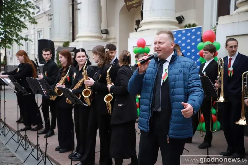 9 мая в Гродно. Фото: "Гродзенская праўда"