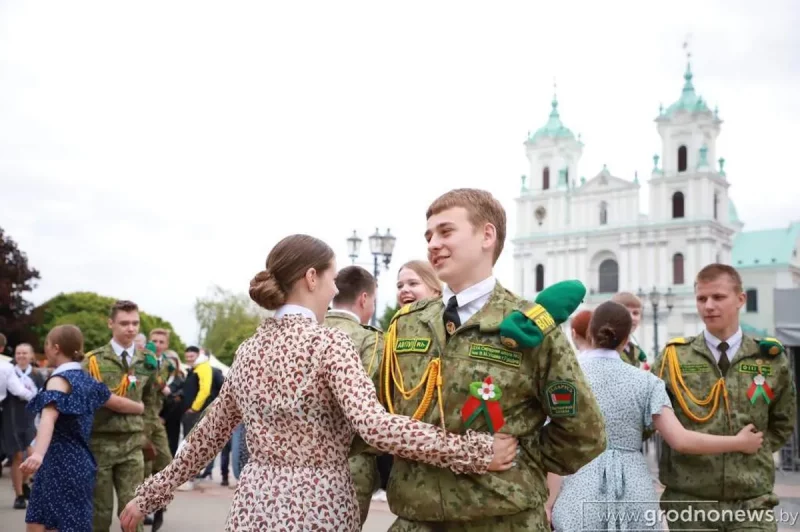 9 мая в Гродно. Фото: "Гродзенская праўда"