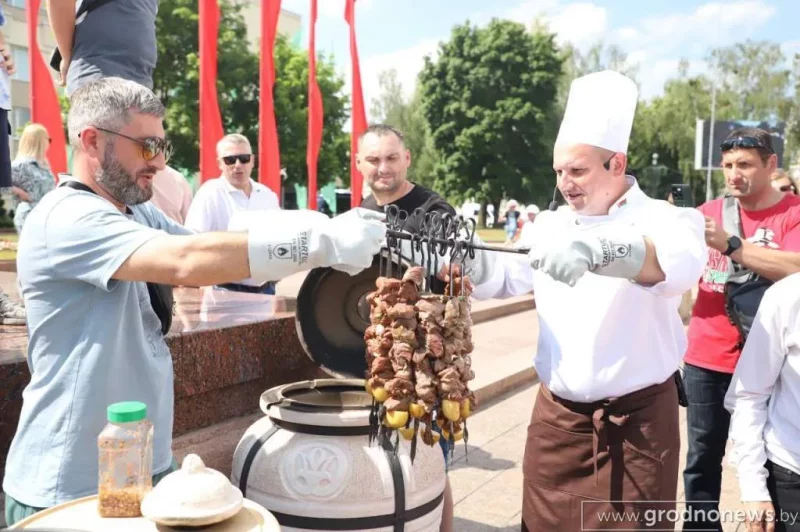 Фестиваль "Главный по мясу". Фото: Гродненская правда