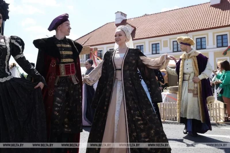 Другі дзень Фестывалю нацыянальных культур у Гродне. Фота: БелТА