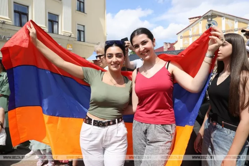 Другі дзень Фестывалю нацыянальных культур у Гродне. Фота: БелТА