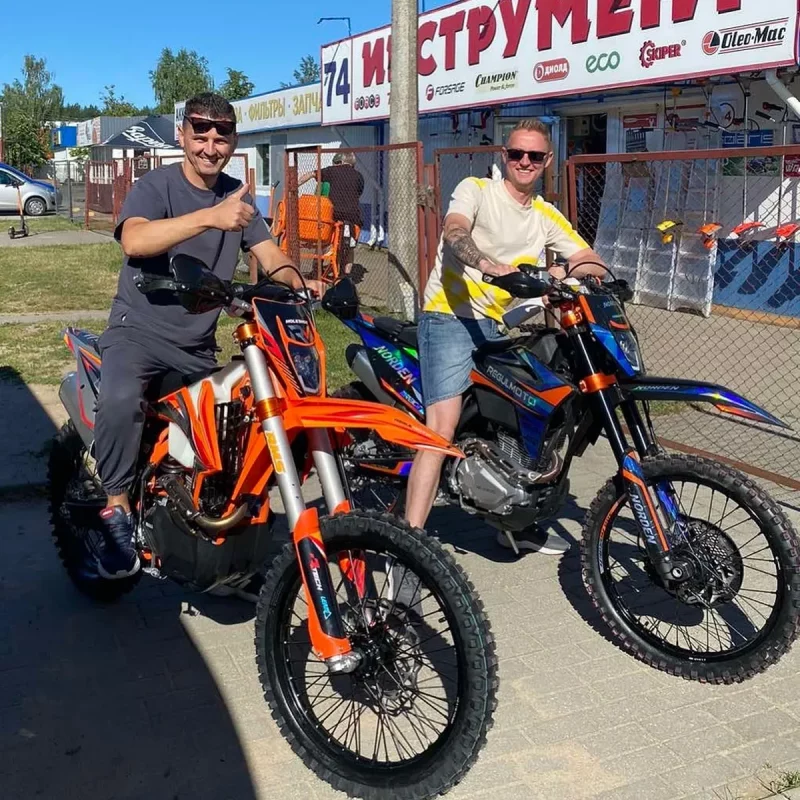 Возле Гродно открыли прокат мотоциклов для бездорожья - дают ездить даже без прав Прокат мотоциклов для бездорожья в Гродно. Фото: "АвтоГродно"