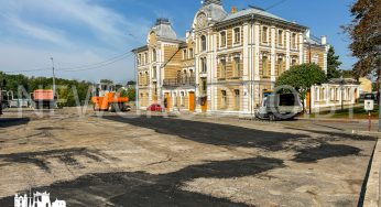 В Гродно начали ремонтировать главную туристическую парковку