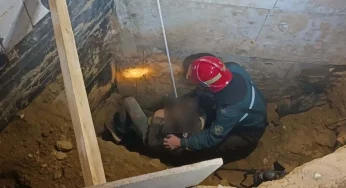 Гродненца засыпало землей на глубине трех метров