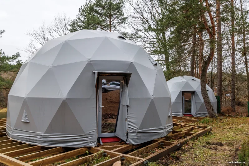 отель и глэмпинг в Пышках