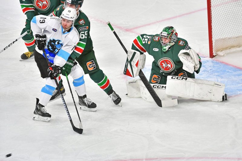 Минское «Динамо» громит «Ак Барс» в матче регулярного первенства КХЛ