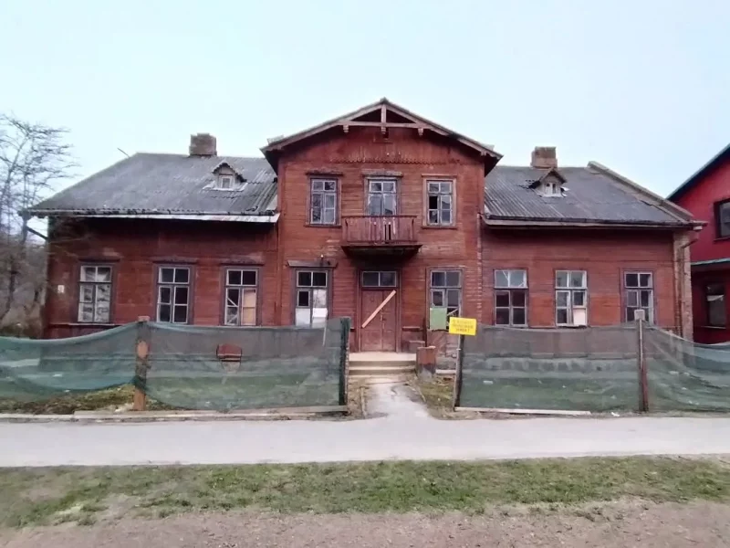 Дом на Міцкевіча, 9 у сакавіку 2024 года. Фота: Instagram vid_grodno