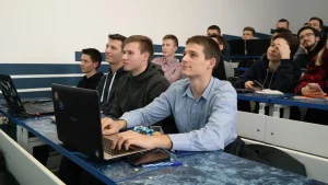 Студенты ГрГУ в Гродно