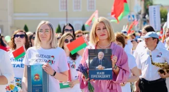 Разговоры о мире и патриотизме. В Гродно отметили День Независимости