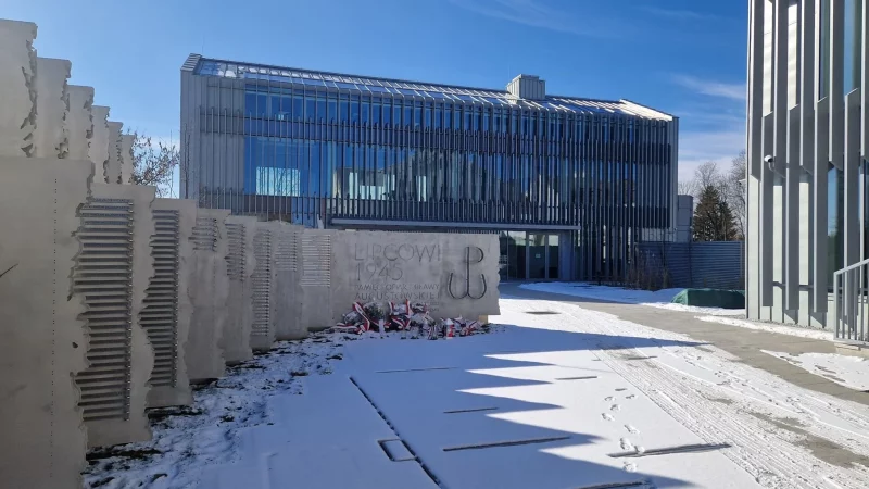 Падрыхтоўка музея Аўгустоўскай аблавы да адкрыцця. Фота: radio.bialystok.pl