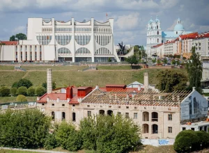 Пивзавод и драмтеатр Гродно