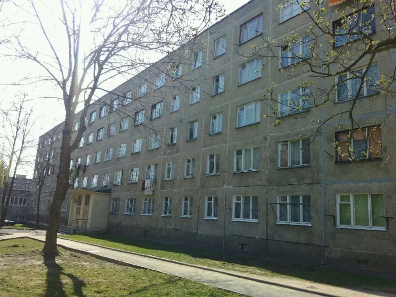 Гродненец пожаловался в TikTok на тараканов и затопленный подвал в общежитии. Власти ответили: виноваты жильцы Домбровского, 23. Фото: yandex.by