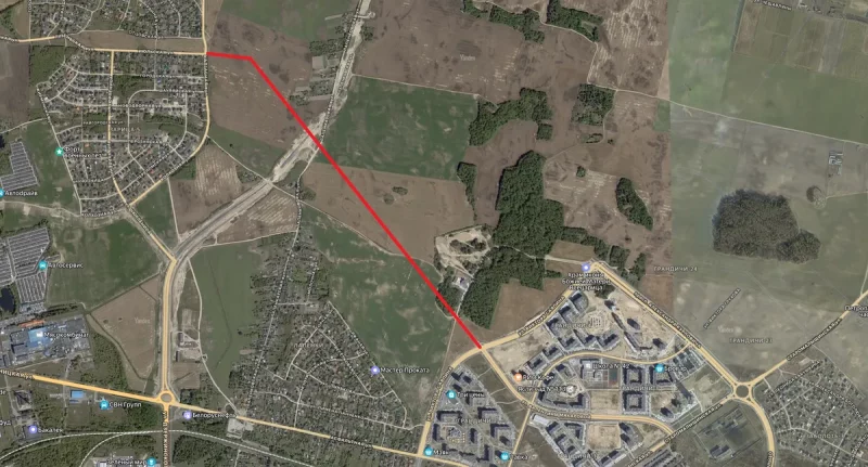 В Гродно показали, как будет выглядеть новая дорога - предлагают обсудить Дорога. Фото из открытых источников
