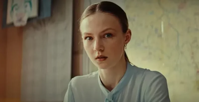 Тизер фильма "Классная". Скриншот с канала киностудии Беларусьфильм