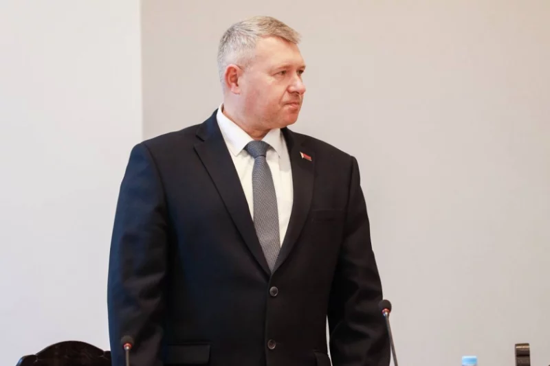 Бывший глава военкома стал проректором гродненского университета Вячеслав Раманенко; проректор ГрГУ