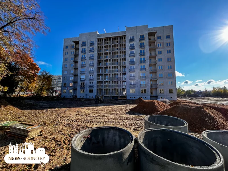 “Панельки подбираются к центру”. Новый квартал в Гродно критикуют жители и краеведы многоэтажка строительство Гродно