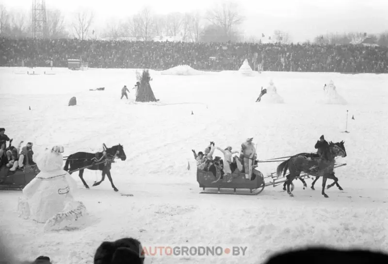 “Когда это было ... Лет сто назад”.  Вспоминаем снежные зимы в Гродно и разбираемся, стоит ли ожидать снег на Новый год