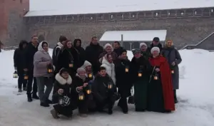 В Лидском замке проводят экскурсию с фонариками — погружают в Средневековье