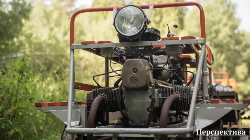 узкоколейка Озеры