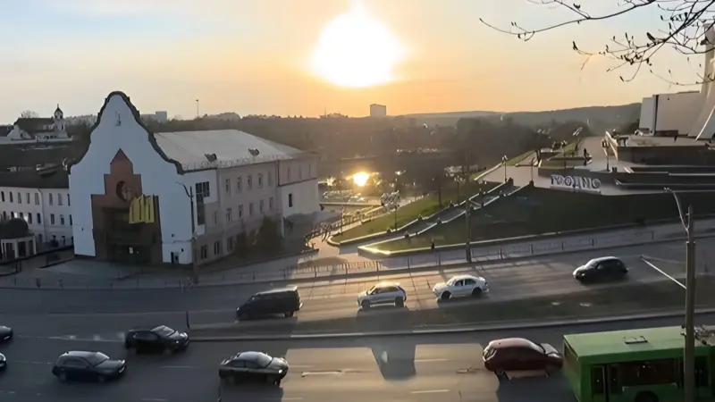 Блогерка показала “секретную” обзорную площадку в Гродно - через день ее закрыли