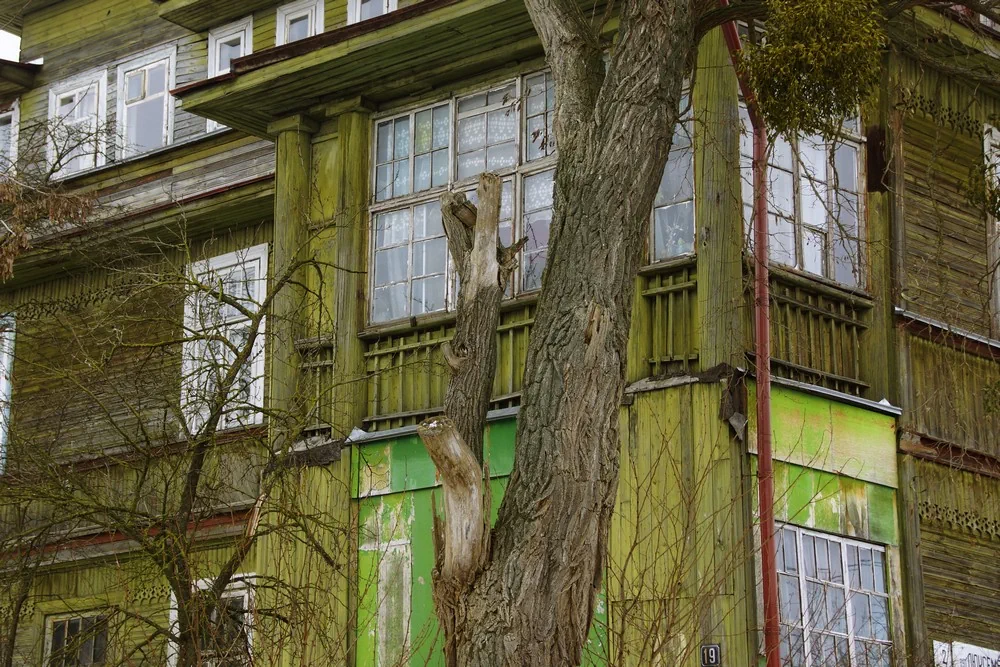 Дом у Новым свеце на вуліцы Славацкага і Люксембург. Фота: Hrodna.life