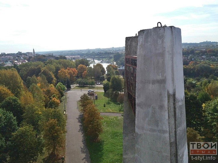 Стэла 850-годдзя Гродна. Фота: Руслан Кулевіч