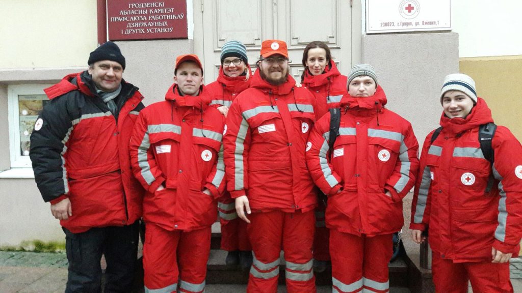 Гродзенскі Чырвоны Крыж стварыў канал у Zello каб дапамагаць кіроўцам у зімовыя маразы