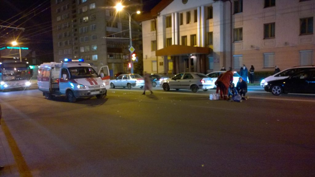 У Гродне 20 красавіка адбыліся дзве аварыі, у якіх загінулі пешаходы