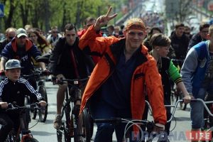 Масавым велапрабегам сотні гродзенцаў адкрылі новы сезон Масавым велапрабегам сотні гродзенцаў адкрылі новы сезон