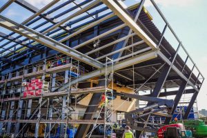 Новы вакзал у Беластоку будуюць у хуткім тэмпе: ён мае быць гатовы ўжо ў лістападзе Новы вакзал у Беластоку будуюць у хуткім тэмпе: ён мае быць гатовы ўжо ў лістападзе