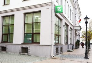 У Гродне з'явіўся першы стэнд пра кіно, якое тут здымалі У Гродне з'явіўся першы стэнд пра кіно, якое тут здымалі