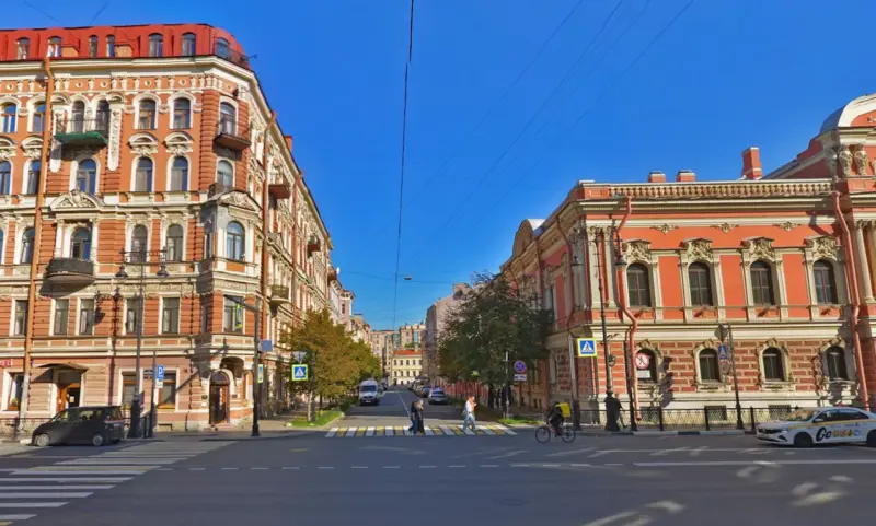 Переулок Гродненский в Петербурге. Фото: Яндекс Карты