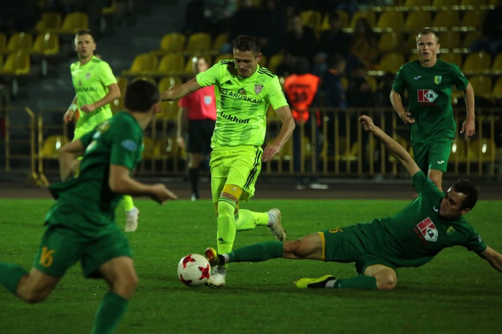 Чарговая параза: футбалісты "Нёмана" прайгралі ў Салігорску