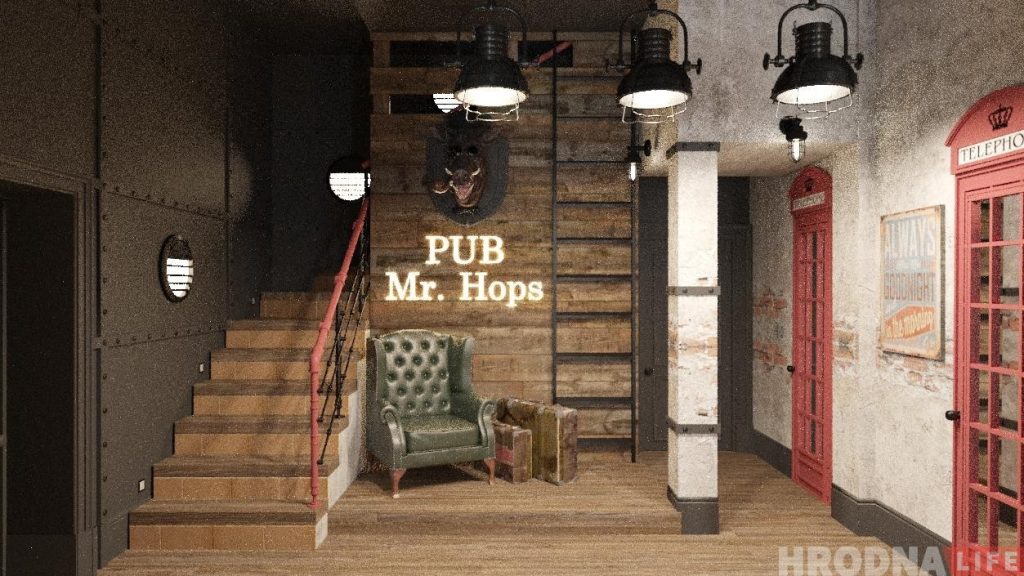 На беразе Нёмана замест "Карчмы ля прычала" адкрыецца паб "Mr.Hops"