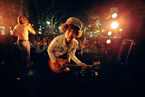 Літоўскія музыканты і танцоры «разагрэлі» Савецкую ў Гродна