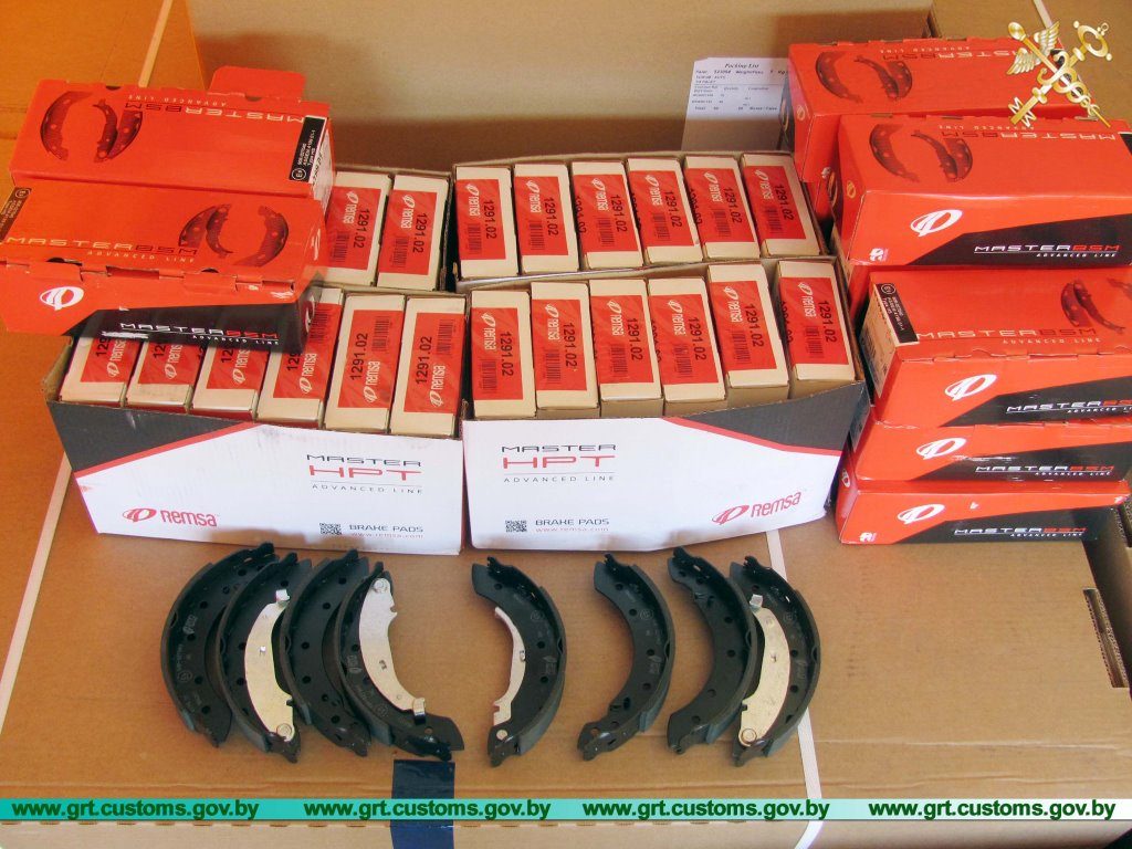 Расійскі перавозчык «забыўся» пазначыць аўтамабільныя запчасткі коштам больш за 90 тыс. рублёў