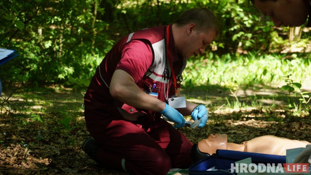 "Будзем рэанімаваць!" Лекары з хуткай дапамогі Беларусі і Польшчы сустрэліся на спаборніцтвах у Гродне хуткая дапамога (30)