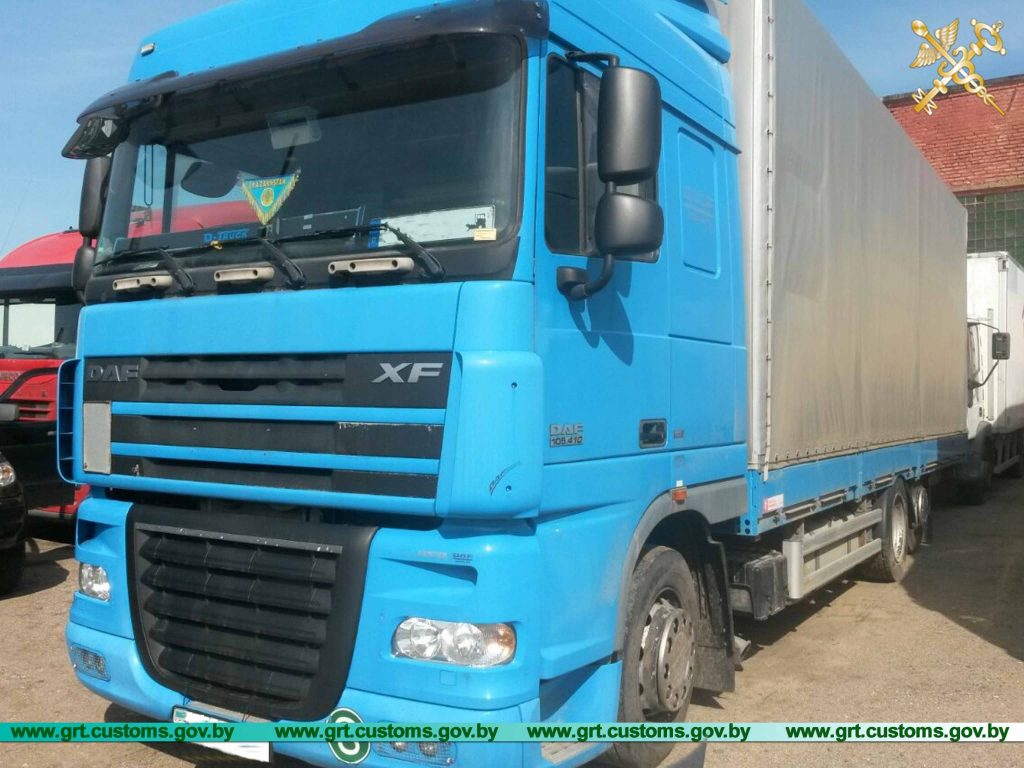 На гродзенскай мытні затрымалі грузавік На гродзенскай мытні затрымалі грузавік