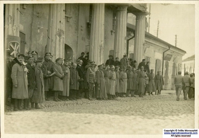 Польскія войскі ў Гродна, красавік 1919