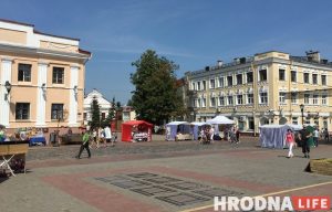 У цэнтры Гродна да фестывалю нацыянальных культур могуць усталяваць новы помнік У цэнтры Гродна да фестывалю нацыянальных культур могуць усталяваць новы помнік