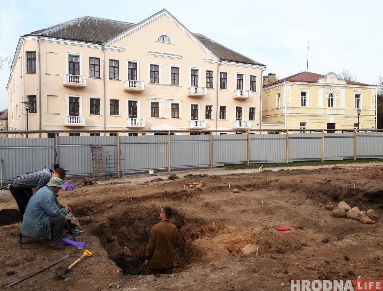 археологические раскопки на Замковой Замковая