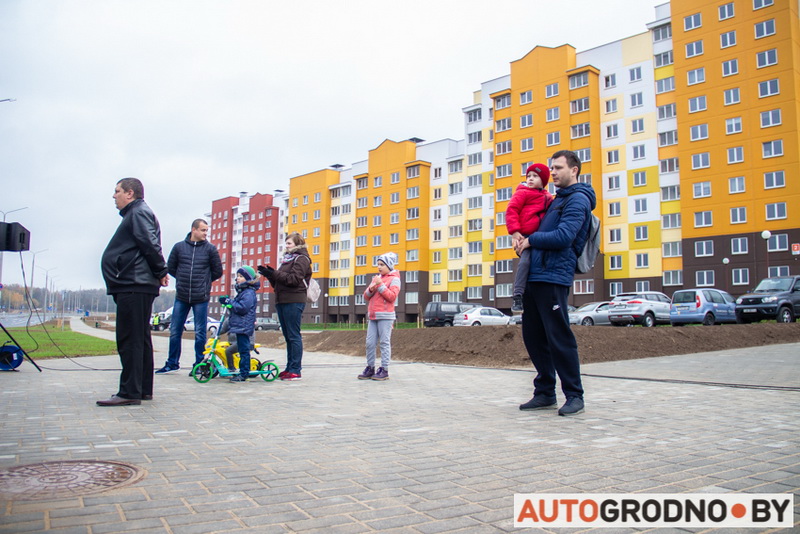 В Гродно октрыли улицу Виктора Саяпина