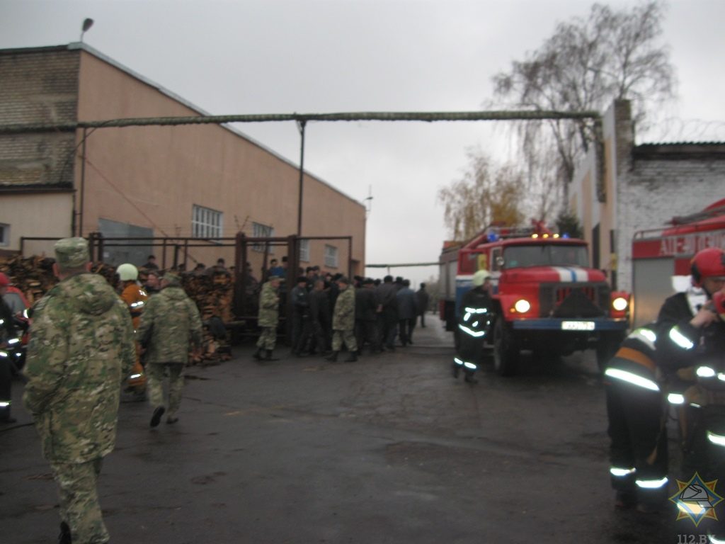 В волковысской исправительной колонии случился пожар